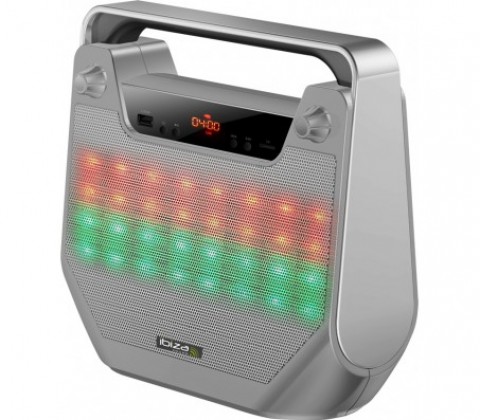 Nešiojama garso sistema Ibiza Sound FREESOUND40-SI Bluetooth/USB/SD+LED šv. Efektas, 4